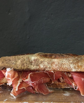 The Pig Baguette Available Friday 6th September